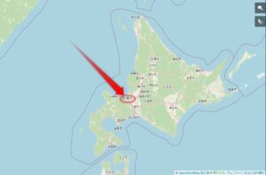 北海道札幌市の地図